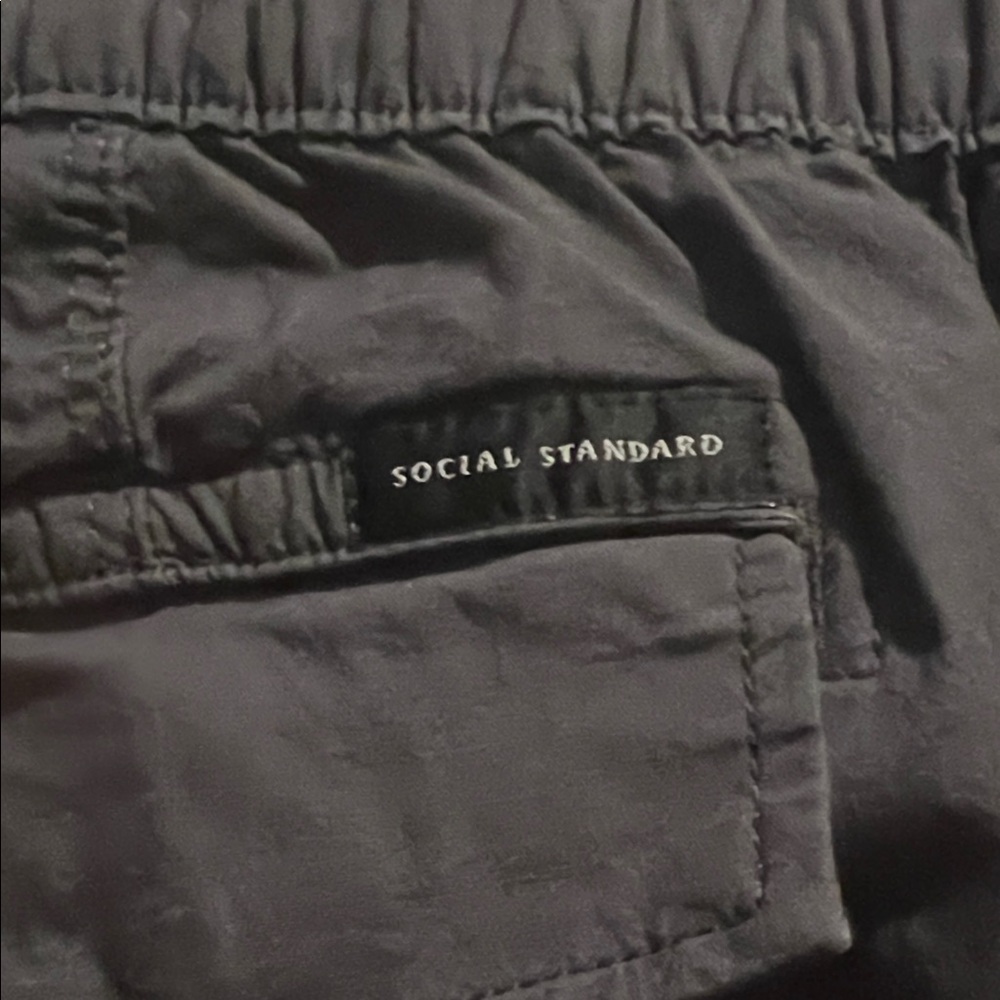 Social Standard by Sanctuary Dark Gray Cargo Utility Pants Large - Picture 5 of 5
